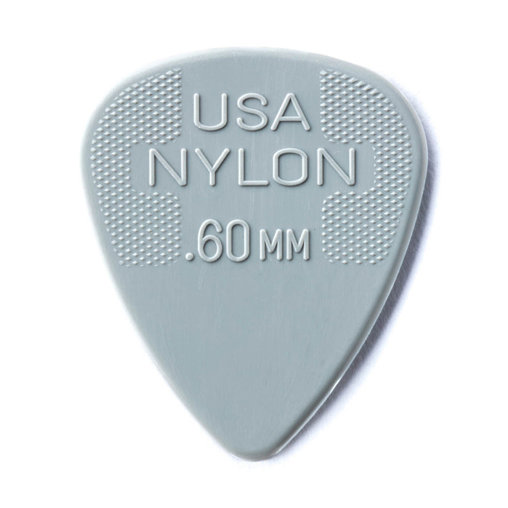 DunLop 44P60 Nylon Standard Pick .60mm-Guitar Accessories-Dunlop-Hermes Music